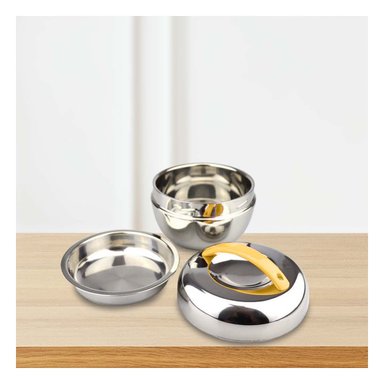 TAPER MODERNO 1L EN AMARILLO Y PLATEADO Y+LIGAS DE REGALO