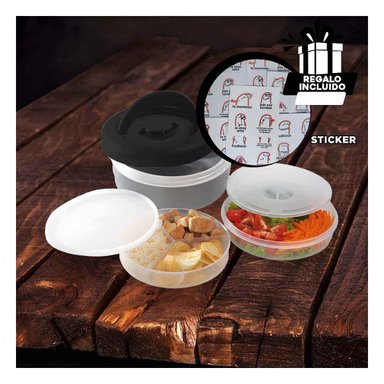 TAPER TERMICO MULTIUSO EN NEGRO Y PLOMO Y+REGALO STICKERS