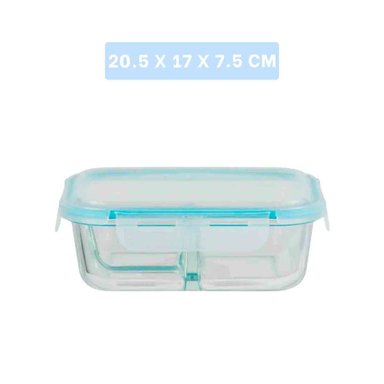PACK6 ENVASE ORGANIZADOR CON LINEA CELESTE Y+PAPEL DE REGALO - 4