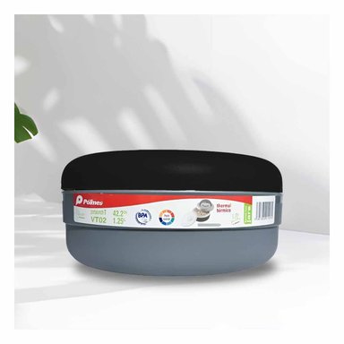 TAPER CIRCULAR COMPACTO EN NEGRO Y PLOMO Y+LIGAS DE REGALO