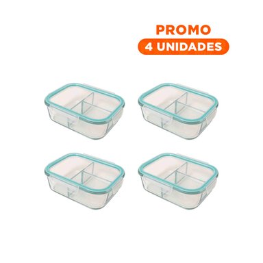 PACK4 ENVASE PARA ALMACENJA DE GUARDICIONES LINEA CELESTE