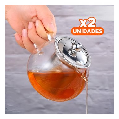 PACK2 INFUSOR DE COCINA PARA BEBIDAS 800ML Y+REGALO STICKERS