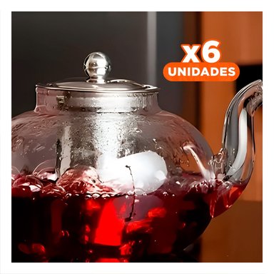 PACK6 HERVIDOR PARA DIFERENTE BEBIDA 900ML Y+REGALO STICKERS