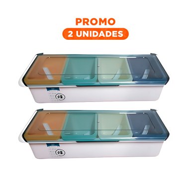 PACK2 CONDIMENTEROS PARA ESPECIAS CON ACCESORIOS