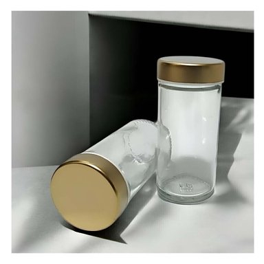 CONDIMENTERO DE ACERO REDONDO EN DORADO Y+LIGAS DE REGALO