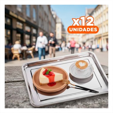 PACK12 AZAFATE SIMPLE PARA POSTRE 40X30CM Y+REGALO STICKERS