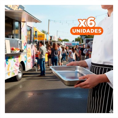 PACK6 AZAFATE PARA COCINA 60X40X2CM Y+REGALO STICKERS