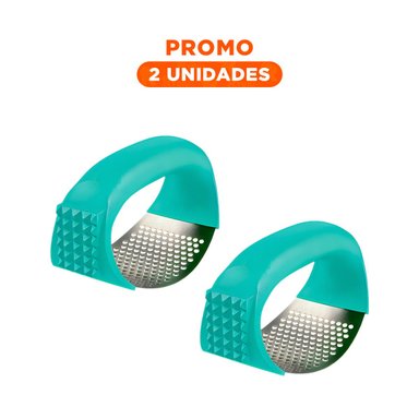 PACK2 TRITURADOR PARA RAYAR DE COLOR VERDE AGUA Y PLATEADO