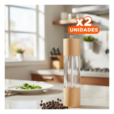 PACK2 TRITURADOR DE INGREDIENTES 5X21.5CM Y+REGALO STICKERS