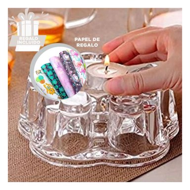 BASE BOROSILICATO PARA HERVIDORA PD24-441 Y+PAPEL DE REGALO