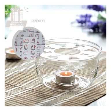 BASE PORTATIL PARA CALENTAR PARA CAFETERA Y+REGALO STICKERS