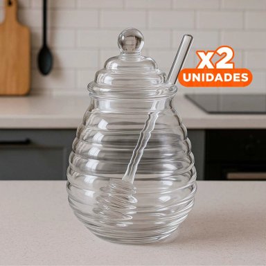 PACK2 TARRO PARA MIEL NATURAL CASERO Y+REGALO STICKERS