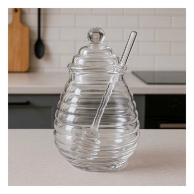 FRASCO DE CONSERVACION PARA MIEL Y+LIGAS DE REGALO