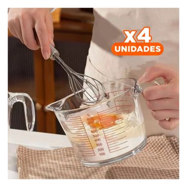 PACK4 ENVASE DE VIDRIO PARA HACER POSTRES Y+REGALO STICKERS