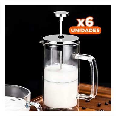 PACK6 EQUIPO PARA CAFE MOLIDO PD24-448 Y+REGALO STICKERS