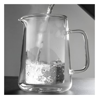 PACK4 PRENSA 350ML DE BOROSILICATO Y ACERO EN PRESENTACION DE COLOR TRANSPARENTE Y+PAPEL REGALO - 2