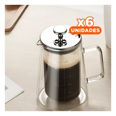 PACK6 EQUIPO PARA BEBIDA CALIENTE PD24-446 Y+REGALO STICKERS