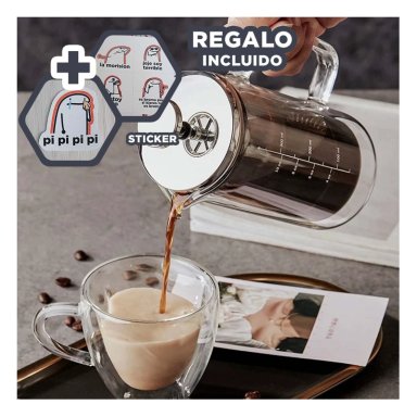 PRENSA RESISTENTE AL CALOR 350ML PD24-448 Y+REGALO STICKERS