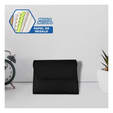 SET 12 DE PIEZAS PARA MANOS Y PIES NEGRO Y+PAPEL DE REGALO