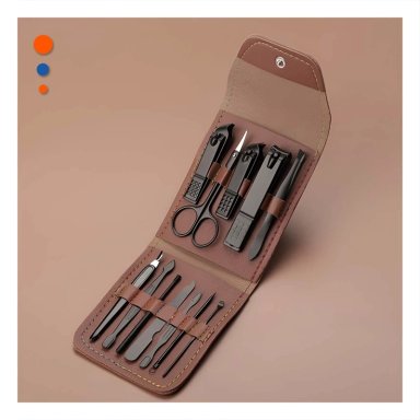 KIT DE ARTICULOS PARA USO EN MANOS MARRON Y+LIGAS DE REGALO