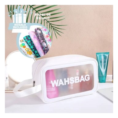 NECESER PARA ACCESORIO 22X13X7CM BLANCO Y+PAPEL DE REGALO