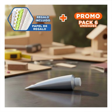 PACK6 ARTICULO DE FIJACION PARA UN SELLADO HERMETICO EN PIEZAS DE SU COCINA Y+PAPEL REGALO