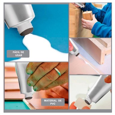SUSTANCIA DE UNION PARA REPARAR CALZADO Y CUERO CON UNA FLEXIBILIDAD MUY NATURAL Y+LIGAS REGALO - 5