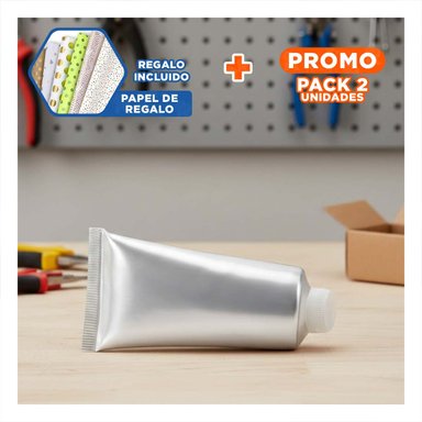 PACK2 SUSTANCIA DE UNION DE ENVASE PRACTICO PARA UN MANEJO COMODO Y+PAPEL REGALO