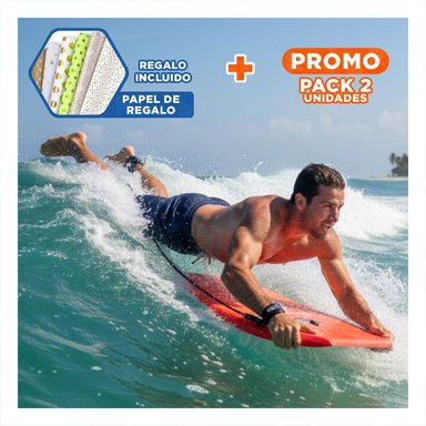 PACK2 PRODUCTO DEPORTIVO BODYBOARD 37 PULGADAS 93,5 CM X 48,5 CM X 5,5 CM Y+PAPEL REGALO