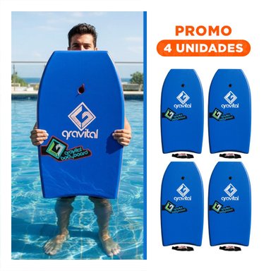 PACK4 MODULO PARA MAR 37 PULGADAS 93,5CM X 48,5CM X 5,5CM AZUL PARA SURF Y+REGALO STICKER