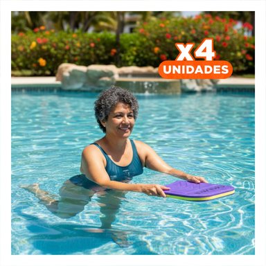 PACK4 ACCESORIO INFANTIL PARA APRENDIZAJE DE NATACION EN PISCINA