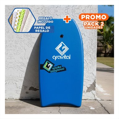 PACK2 BODYBOARD RESISTENTE PARA USO FRECUENTE EN PLAYA Y+PAPEL REGALO
