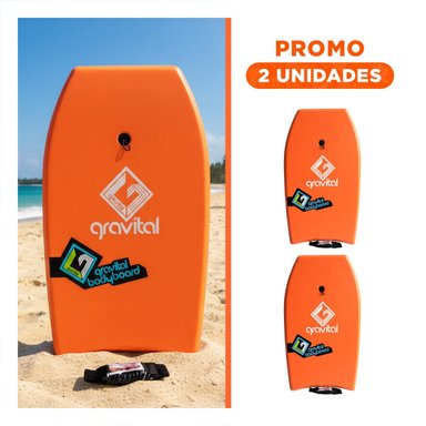 PACK2 PRODUCTO ACUATICO BODYBOARD 37 PULGADAS 93,5 CM X 48,5 CM X 5,5 CM