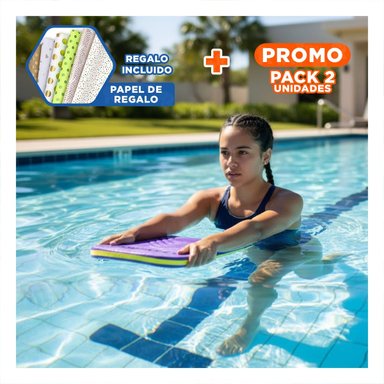 PACK2 COMPLEMENTO PRACTICO PARA JUEGOS ACUATICOS Y PISCINA Y+PAPEL REGALO