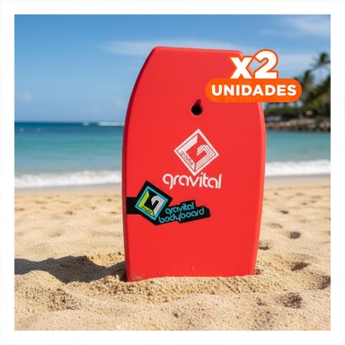 PACK2 IMPLEMENTO DEPORTIVO 40 PULGADAS COLOR ROJO PARA USO RECREATIVO Y+REGALO STICKER