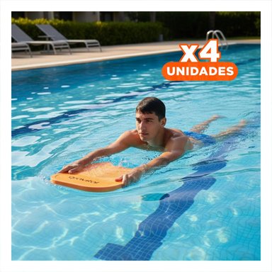 PACK4 TABLA RESISTENTE PARA USO FRECUENTE EN PISCINA