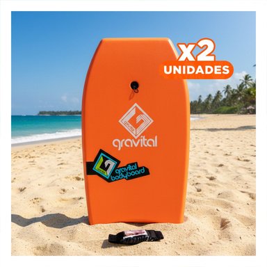 PACK2 BODYBOARD SEGURO Y COMODO PARA NINOS Y NINAS Y+REGALO STICKER