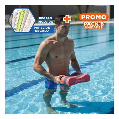 PACK6 COMPLEMENTO INFANTIL PARA APRENDER A NADAR CON SEGURIDAD Y+PAPEL REGALO