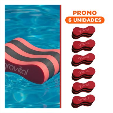 PACK6 ELEMENTO FUNCIONAL PARA NATACION INFANTIL CON PULL BOY RESISTENTE