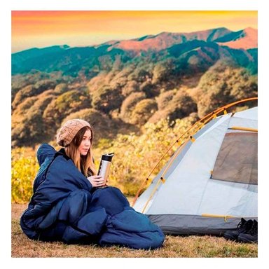 PACK6 SACO DE DORMIR PARA CAMPING PRACTICO Y FUNCIONAL - 2