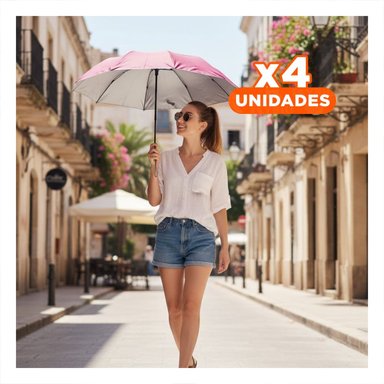 PACK4 ACCESORIO DIARIO PLEGABLE PORTATIL PARA CARTERA O BOLSILLO COLOR ROJO