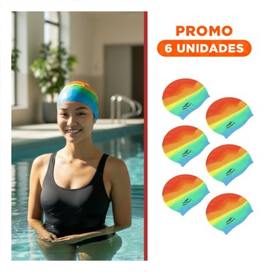 PACK6 IMPLEMENTO ACUATICO UNISEX RESISTENTE PARA USO CONTINUO EN PISCINA