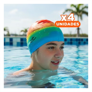 PACK4 ACCESORIO DE NATACION UNISEX LIGERO PARA ACTIVIDADES DE NATACION