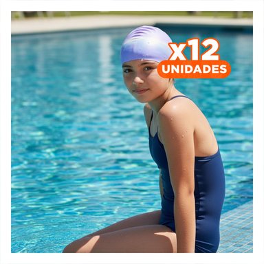 PACK12 COBERTURA NATACION UNISEX LIGERA PARA ENTRENAMIENTO EN PISCINA