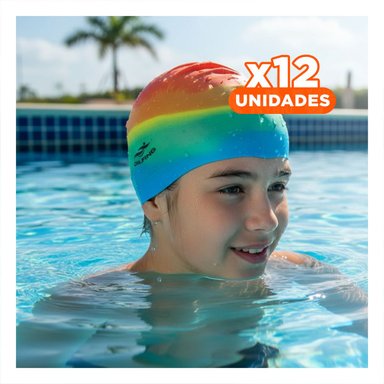 PACK12 IMPLEMENTO DE NATACION UNISEX DURABLE PARA ACTIVIDADES ACUATICAS