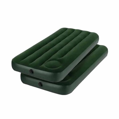 PACK6 COLCHONETA COMODA TWIN 1 PLAZA COD 66950 INFLABLE Y FACIL DE GUARDAR Y+REGALO STICKER - 2