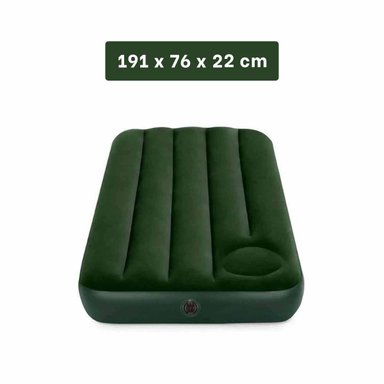 PACK6 COLCHONETA COMODA TWIN 1 PLAZA COD 66950 INFLABLE Y FACIL DE GUARDAR Y+REGALO STICKER - 4