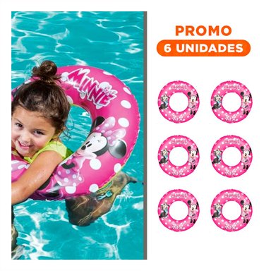 PACK6 FLOTADOR PORTATIL DE AGUA ANIMADO 91040 FACIL DE USAR Y INFLAR