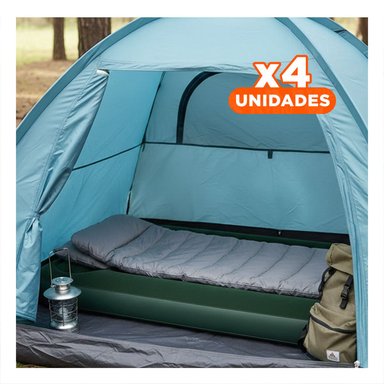 PACK4 COLCHON INFLABLE DE CASA TWIN 1 PLAZA COD 66950 FACIL DE USAR Y COMODO