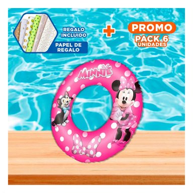 PACK6 COLCHONETA PORTATIL DE AGUA ANIMADO 91040 COMODA Y SEGURA Y+PAPEL REGALO